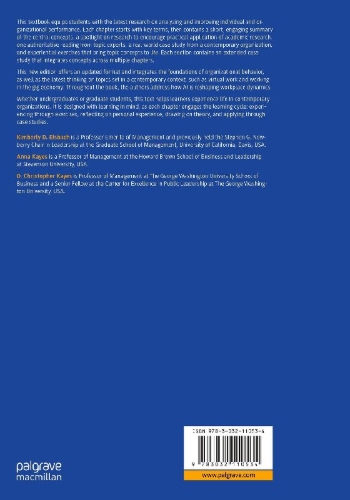 Buchcover und Innenansicht für das Buch: Contemporary Organizational Behavior