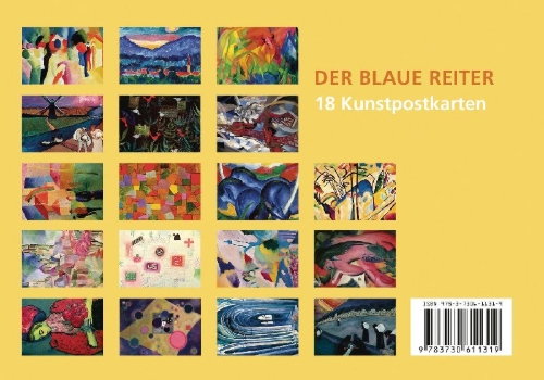 Buchcover und Innenansicht für das Buch: Postkarten-Set Der Blaue Reiter