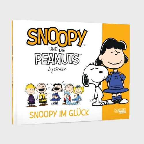 Buchcover und Innenansicht für das Buch: Snoopy und die Peanuts 4: Snoopy im Glück