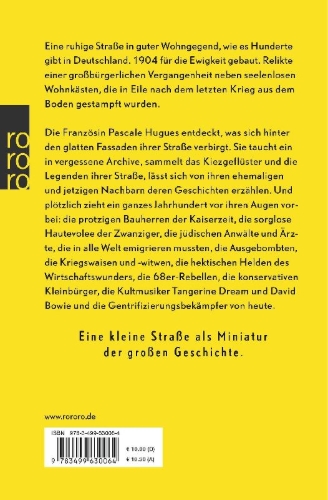 Buchcover und Innenansicht für das Buch: Rue tranquille dans beau quartier: L'histoire des mes voisins