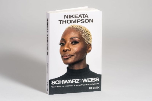 Buchcover und Innenansicht für das Buch: Schwarz auf weiß