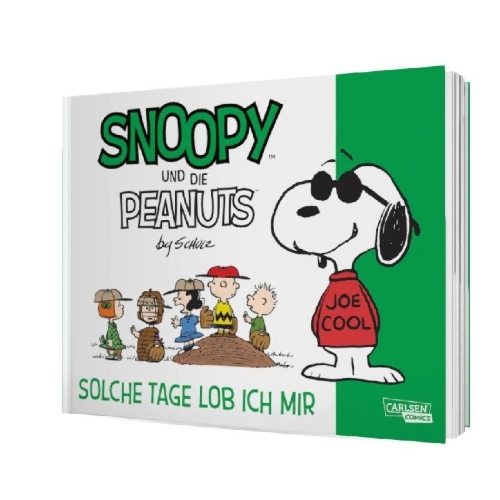 Buchcover und Innenansicht für das Buch: Snoopy und die Peanuts 3: Solche Tage lob ich mir