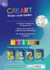 Buchcover und Innenansicht für das Buch: CreArt Malen nach Zahlen ab 5: Fahrzeuge