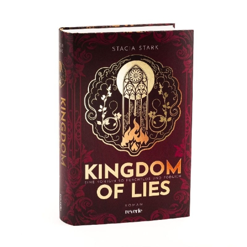 Buchcover und Innenansicht für das Buch: A Queen this Fierce and Deadly