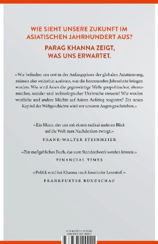 Buchcover und Innenansicht für das Buch: The Future Is Asian: Global Order in the Twenty-first Century