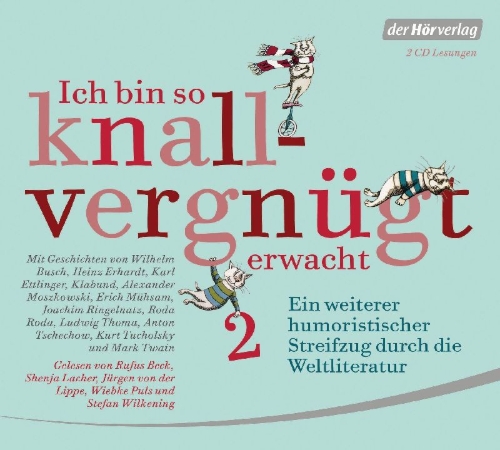 Buchcover und Innenansicht für das Buch: Ich bin so knallvergnügt erwacht 2