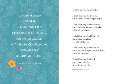 Buchcover und Innenansicht für das Buch: Engel sind dir immer nah