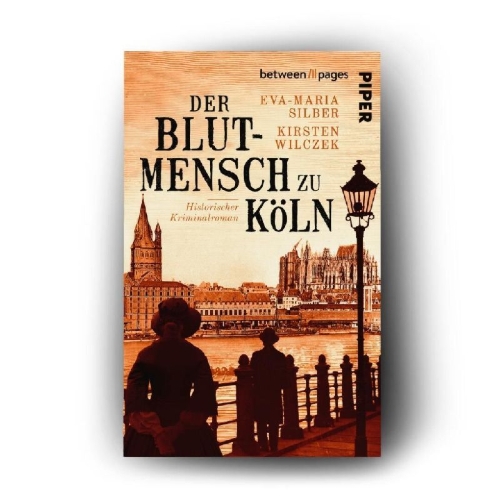 Buchcover und Innenansicht für das Buch: Der Blutmensch zu Köln