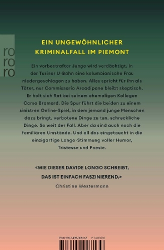 Buchcover und Innenansicht für das Buch: Una rabbia semplice
