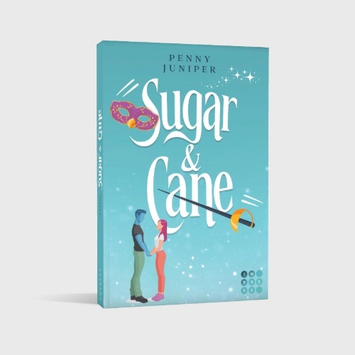 Buchcover und Innenansicht für das Buch: Sugar & Cane (Bellbook University 3)