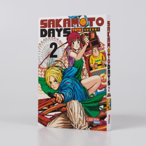 Buchcover und Innenansicht für das Buch: Sakamoto Days