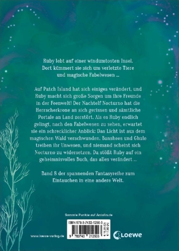 Buchcover und Innenansicht für das Buch: Ruby Fairygale (Band 8) - Das Buch der vergessenen Wunder