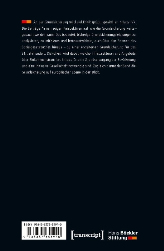 Buchcover und Innenansicht für das Buch: Grundsicherung weiterdenken