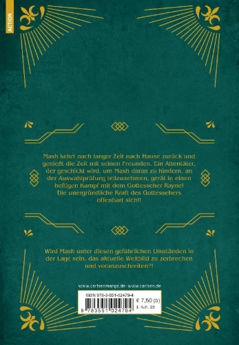 Buchcover und Innenansicht für das Buch: Mashle