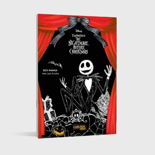 Buchcover und Innenansicht für das Buch: Tim Burton's The Nightmare Before Christmas