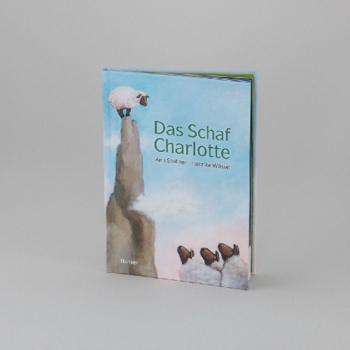 Buchcover und Innenansicht für das Buch: Das Schaf Charlotte (Miniausgabe)