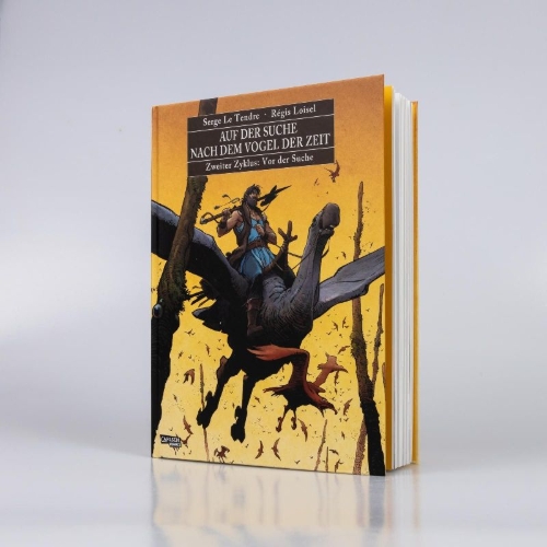 Buchcover und Innenansicht für das Buch: La Quête de l'oiseau du temps (Intégrale)