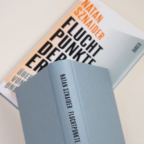 Buchcover und Innenansicht für das Buch: Fluchtpunkte der Erinnerung