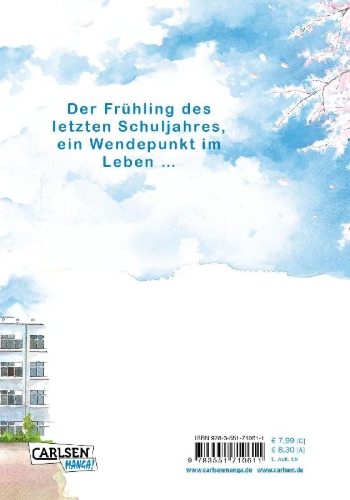 Buchcover und Innenansicht für das Buch: Ao no Flag