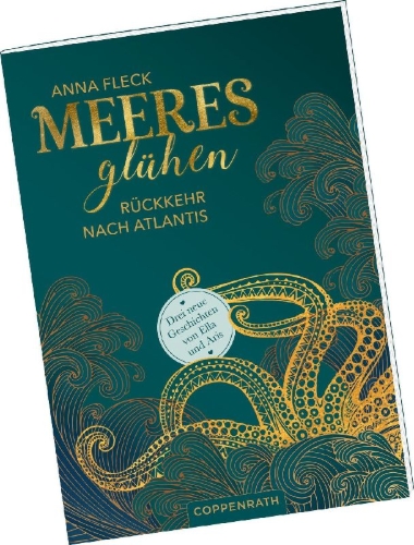 Buchcover und Innenansicht für das Buch: Schmuckschuber Meeresglühen-Trilogie