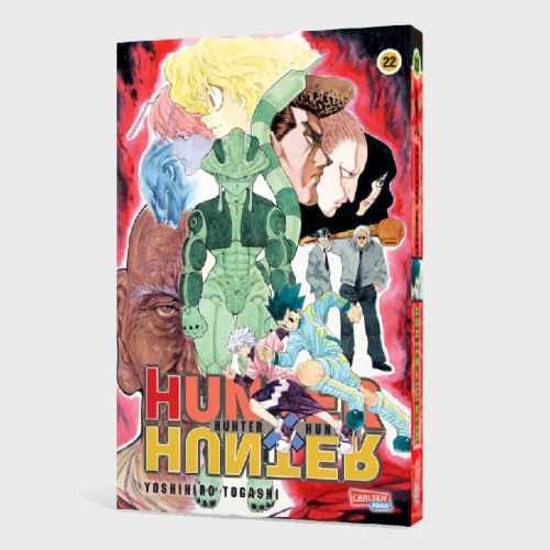 Buchcover und Innenansicht für das Buch: Hunter X Hunter