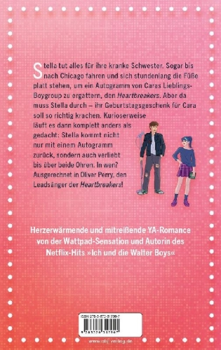 Buchcover und Innenansicht für das Buch: The Heartbreak Chronicles #1 von 3