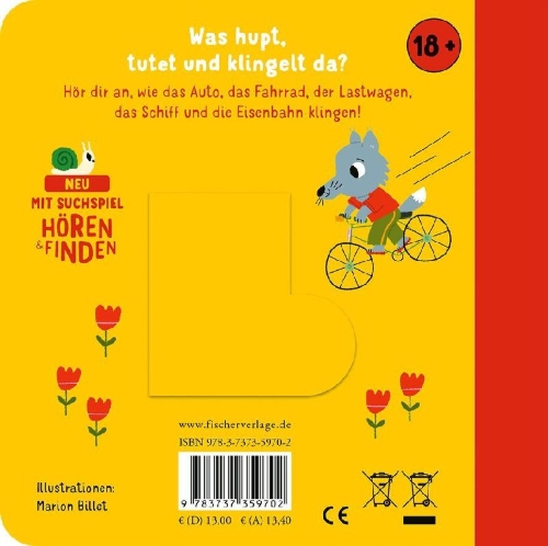 Buchcover und Innenansicht für das Buch: Tut tuut