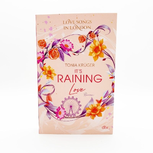 Buchcover und Innenansicht für das Buch: Love Songs in London - It's raining love