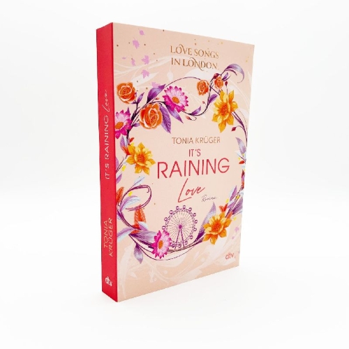 Buchcover und Innenansicht für das Buch: Love Songs in London - It's raining love