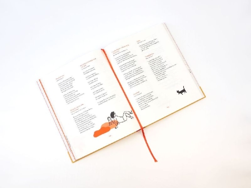 Buchcover und Innenansicht für das Buch: So viele Tage wie das Jahr hat. 365 Gedichte für Kinder und Kenner