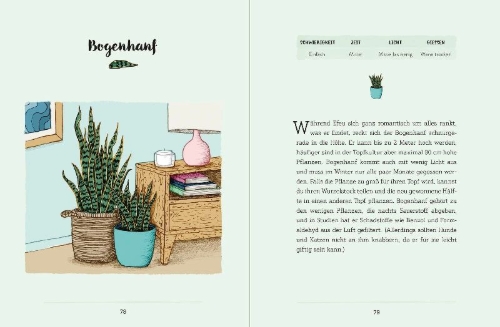 Buchcover und Innenansicht für das Buch: The Windowsill Gardener: 50 Easy-to-Grow Plants to Transform Your Home
