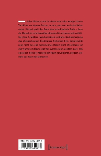 Buchcover und Innenansicht für das Buch: Selbst und Raum