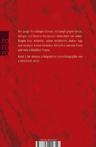 Buchcover und Innenansicht für das Buch: Ramses: Der Tempel der Ewigkeit