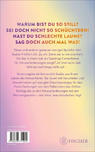 Buchcover und Innenansicht für das Buch: Introvertiert, na und?