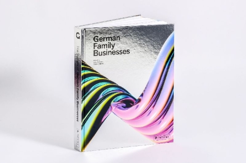 Buchcover und Innenansicht für das Buch: The Secrets of German Family Businesses