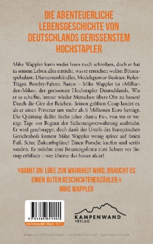 Buchcover und Innenansicht für das Buch: Milliarden Mike