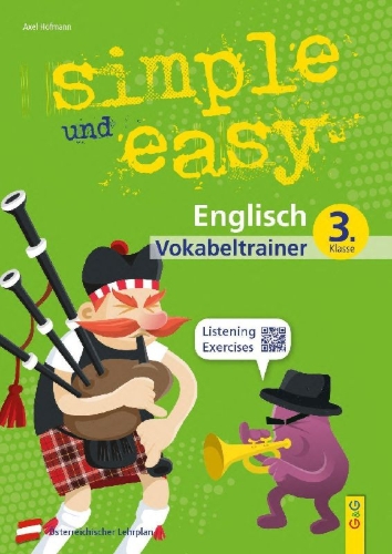 Buchcover und Innenansicht für das Buch: simple und easy Englisch 3 - Vokabeltrainer