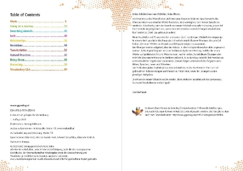 Buchcover und Innenansicht für das Buch: simple und easy Englisch 3 - Vokabeltrainer