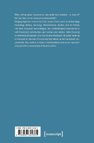 Buchcover und Innenansicht für das Buch: Size Matters - Understanding Monumentality Across Ancient Civilizations