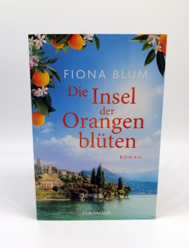 Buchcover und Innenansicht für das Buch: Die Insel der Orangenblüten