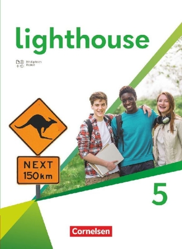 Buchcover und Innenansicht für das Buch: Lighthouse Band 5: 9. Schuljahr - General Edition - Schulbuch (Kartoniert) mit digitalen Medien