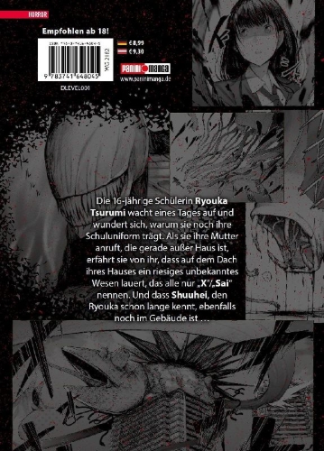 Buchcover und Innenansicht für das Buch: Lockdown Zone Level X 01