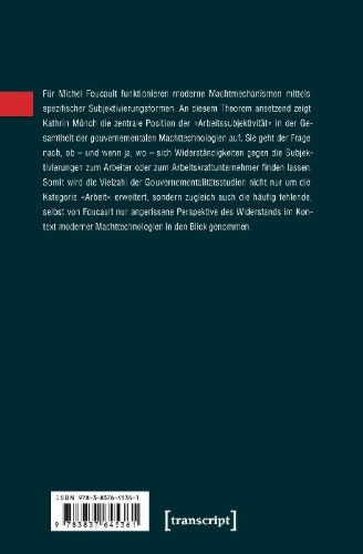 Buchcover und Innenansicht für das Buch: Arbeit, Subjekt, Widerstand