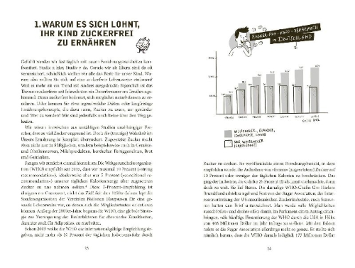 Buchcover und Innenansicht für das Buch: Zuckerfrei von Anfang an