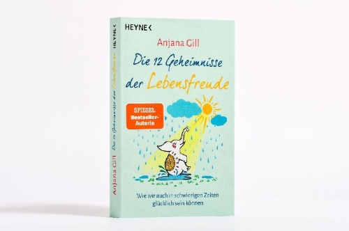 Buchcover und Innenansicht für das Buch: Die 12 Geheimnisse der Lebensfreude