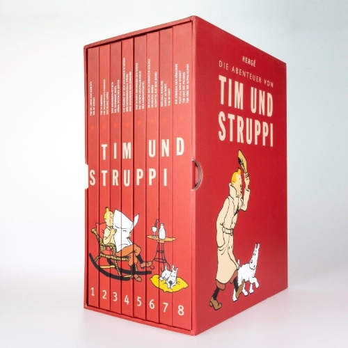 Buchcover und Innenansicht für das Buch: Tim und Struppi: Tim und Struppi Gesamtausgabe