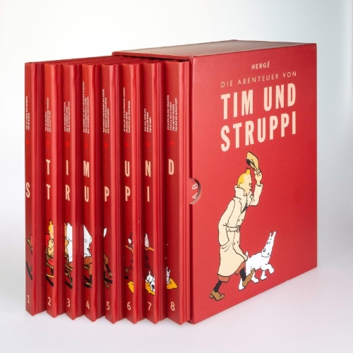 Buchcover und Innenansicht für das Buch: Tim und Struppi: Tim und Struppi Gesamtausgabe
