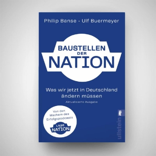 Buchcover und Innenansicht für das Buch: Baustellen der Nation