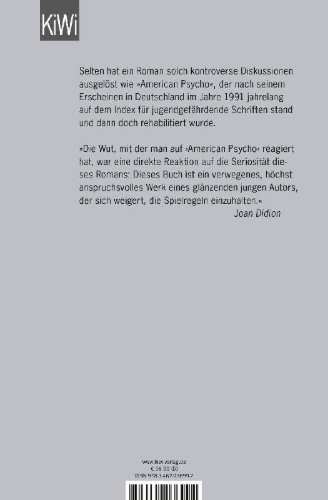 Buchcover und Innenansicht für das Buch: American Psycho