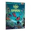 Buchcover und Innenansicht für das Buch: La Mort de Spirou